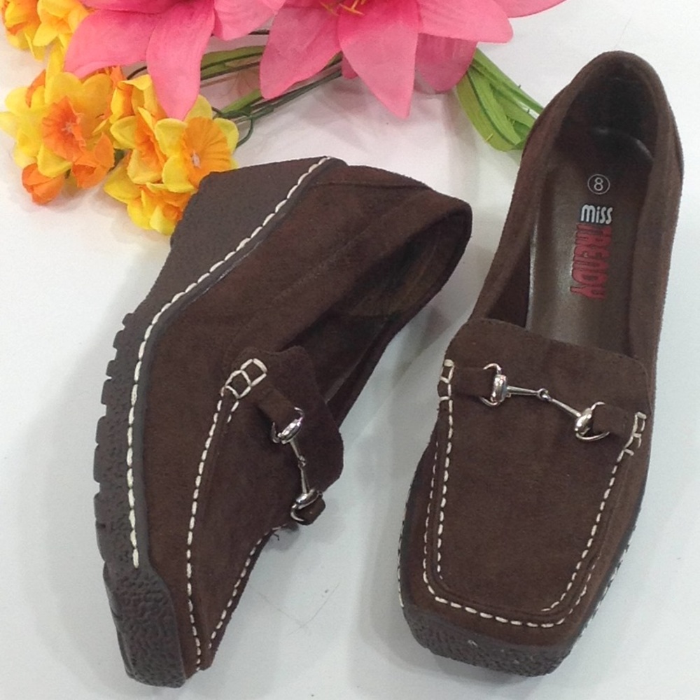 Miss Trendy Brown size 8 Platform Women's Shoes